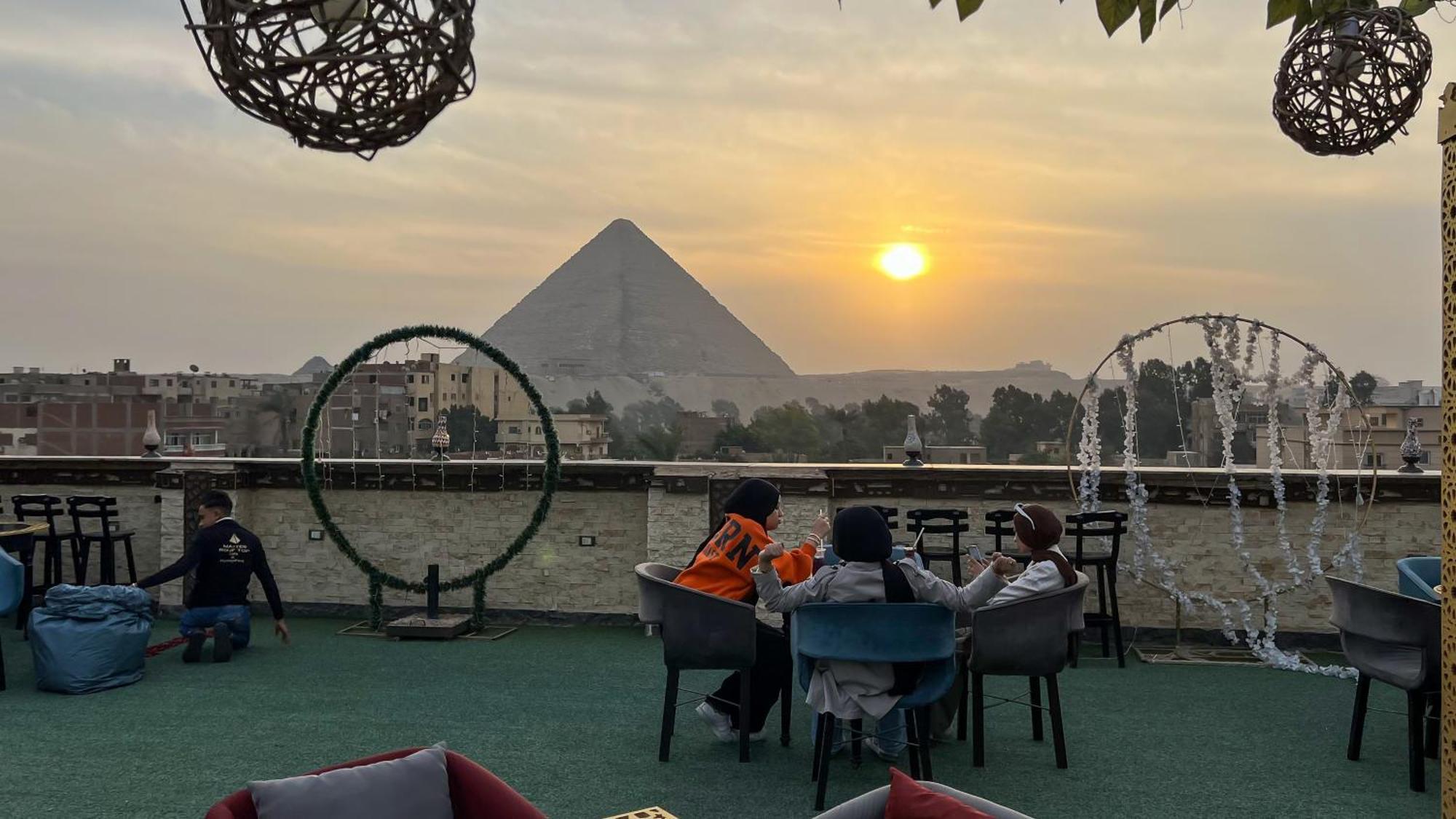 Master Pyramids Hotel Al Kawm al Akhdar Eksteriør bilde