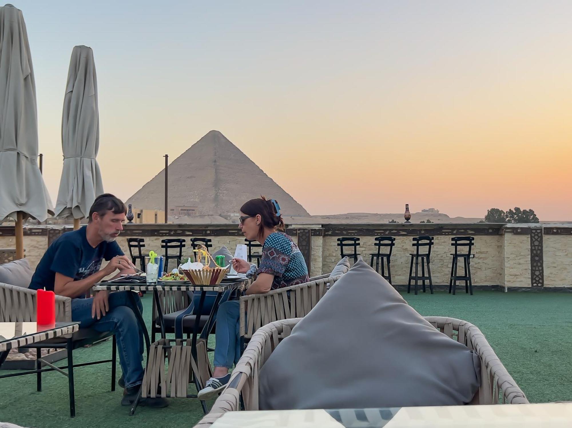 Master Pyramids Hotel Al Kawm al Akhdar Eksteriør bilde