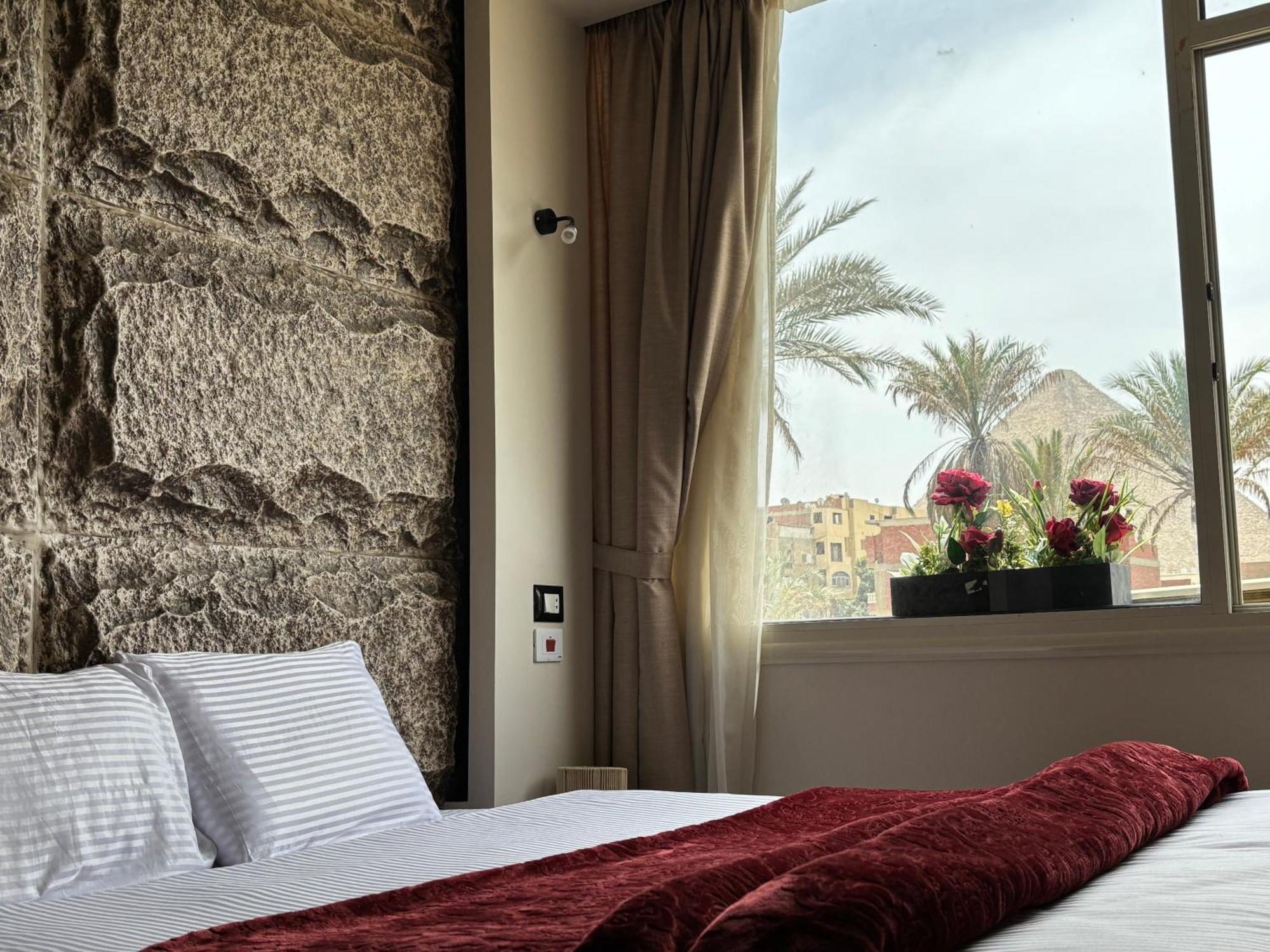 Master Pyramids Hotel Al Kawm al Akhdar Eksteriør bilde