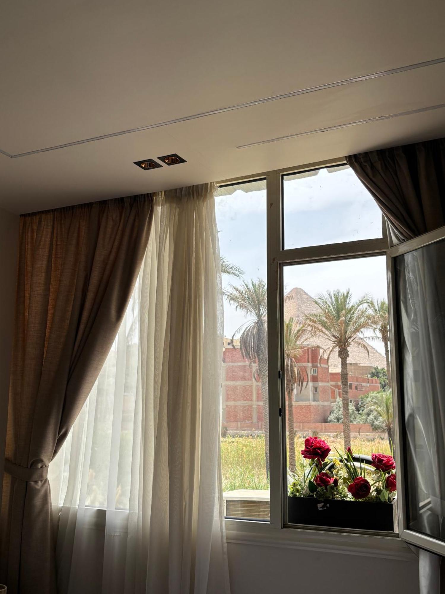 Master Pyramids Hotel Al Kawm al Akhdar Eksteriør bilde